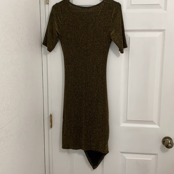 MIND CODE GOLDEN DRESS OUTNIGTH SIZE M - Picture 2 of 3